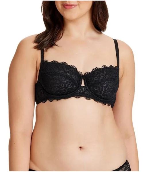 Underline Joy Underwire Bra in Black 14 DD