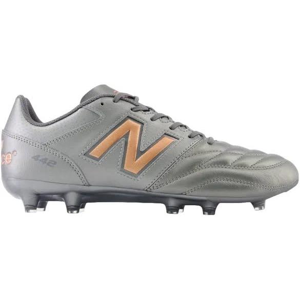 New Balance 442 V2 Team FG Football Boots Silver EU 45