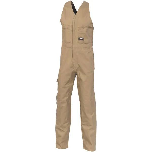 DNC Cotton Drill Action Back Overall - Khaki - 87R