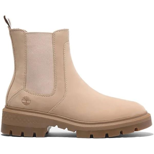 Timberland Cortina Valley Chelsea Boots Beige UK 7 Woman