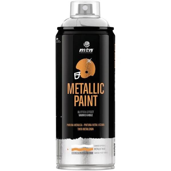 MTN Pro Metallic Aluminium Spray Paint 400ml