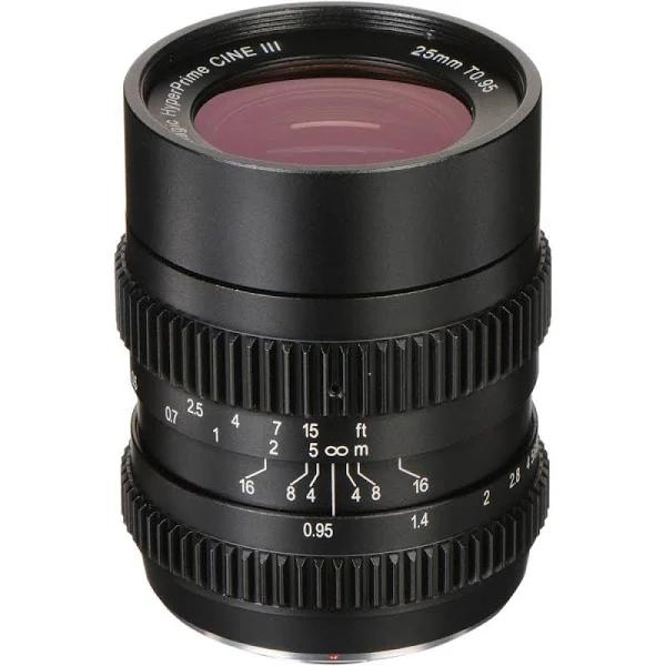 SLR Magic 25mm T0.95 HyperPrime Cine III Lens (MFT Mount)