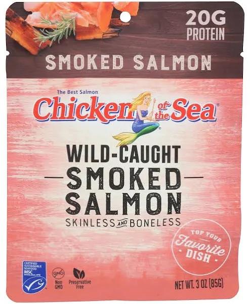 Chicken of The Sea Wild-Caught Smoked Salmon 3 oz (85 g)