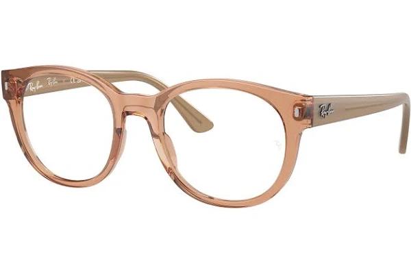 Ray Ban RX7227 8313 53mm - Eyeglasses Brown