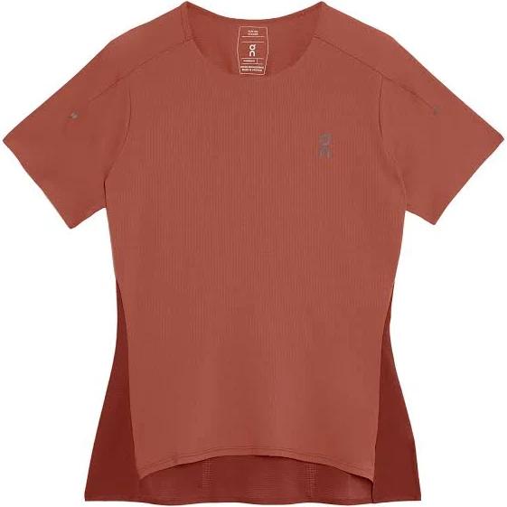 On Performance Short Sleeve T-Shirt Chestnut Red Women - S