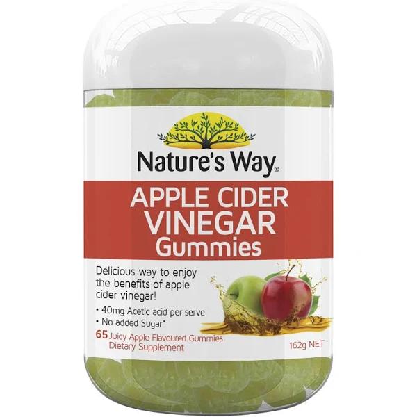 Nature's Way Apple Cider Vinegar 65 Gummies