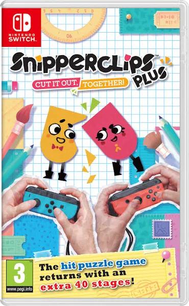 Snipper Clips Plus Cut It Out Together! Nintendo Switch Game