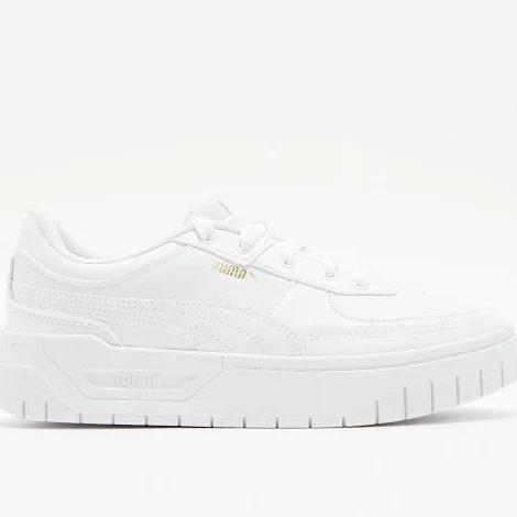 Puma Cali Dream Sneakers in White Leather