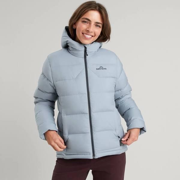 Kathmandu Epiq Women's 600 Fill Hooded Down Jacket | Blue Puffer Jacket - 18