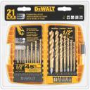 DeWalt DW1361 Titanium Pilot Point Drill Bit Set