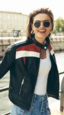 Top Model Biker - Onyx - M - Women's Jackets - Lioness Fashion | AfterPay Available