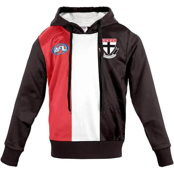 St Kilda Youth Long-sleeved Guernsey Hoody - 6 - AfterPay & zipPay Available