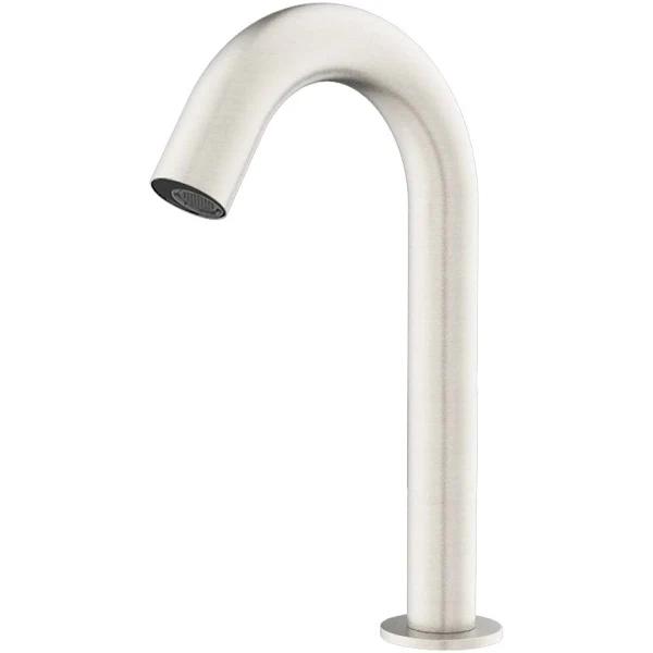 Nero Electronic Basin Tap Brushed Nickel