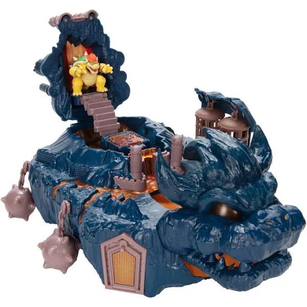 Super Mario Movie Mini World DLX Playset - Bowser's Island