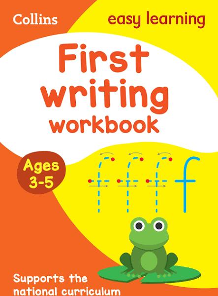 First Writing Workbook Ages 3-5 by Collins Easy Learning