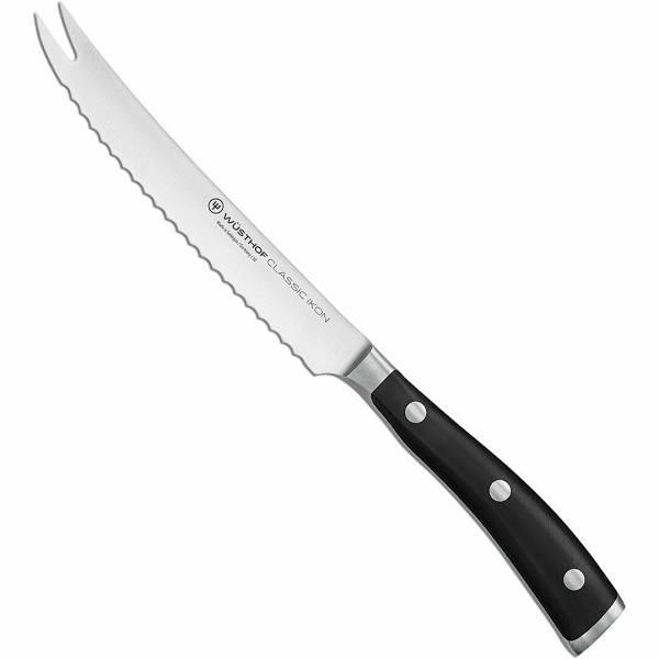 Wusthof Classic Ikon Tomato Knife 14 cm. Black