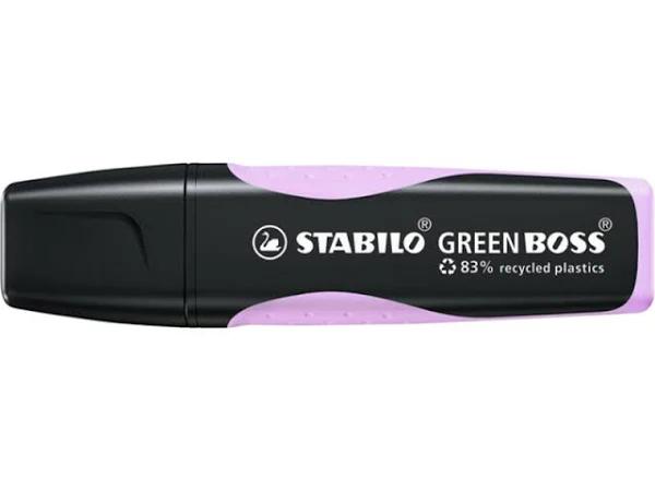 STABILO 50346 Green Boss Pastel Highlighter Box of 10 - Lilac Haze