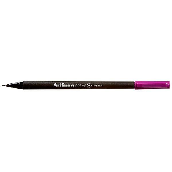 Artline #102116 Supreme Fineliner Pen 0.4mm Magenta Box of 12