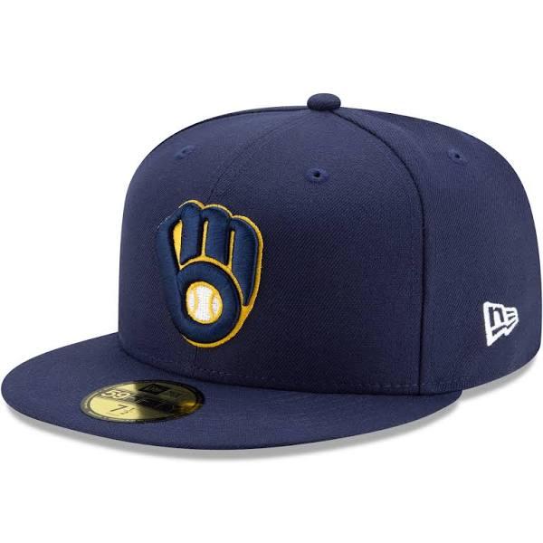 New Era Milwaukee Brewers Authentic Collection 59Fifty Fitted