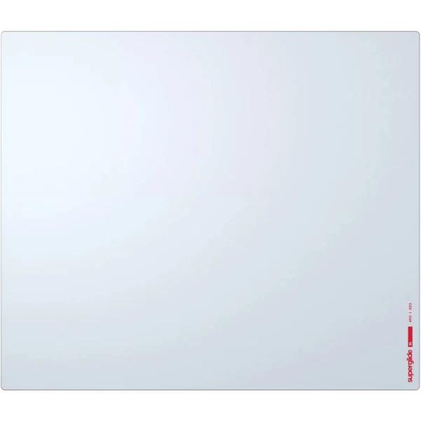 Pulsar Superglide Glass Mouse Pad XL - 490 x 420mm / White