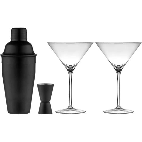 Tempa Aurora - Matte Black Cocktail Set 4pc