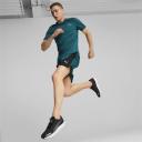 Puma Run Favourite Heather Running Tee. Mens. Malachite Heather 2XL