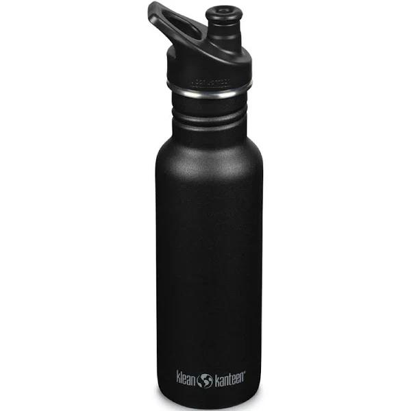 Klean Kanteen Classic Narrow Bottle (Black) - 532ml/18oz