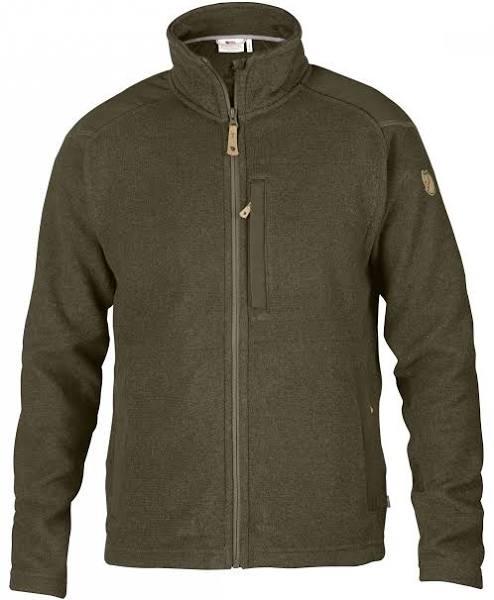 Fjallraven Mens Buck Fleece-Dark Olive