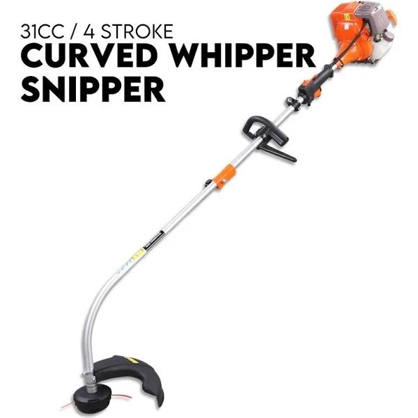 Garden Whipper Snipper Trimmer 4 Stroke Curved