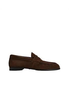 David Jones Tod's Loafers in Suede in Brown, Size 6.5 AU