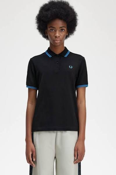 Fred Perry Women G3600 Retro Twin Tipped Polo B/cb