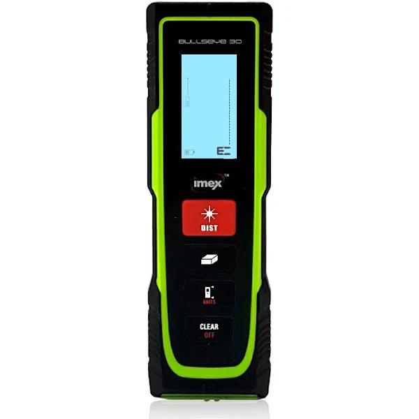 Imex Bullseye 30m Laser Distance Measurer 008-I0BE30