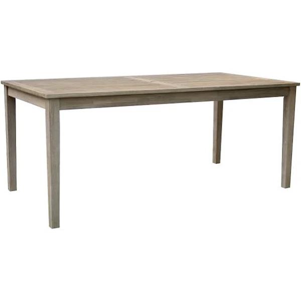 Marquee 180 x 90cm Brushed White Harbour Dining Table