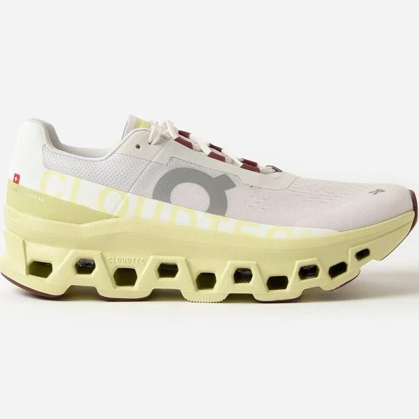 On Cloudmonster Sneakers | White/Yellow | Size 5.5 | Shopbop