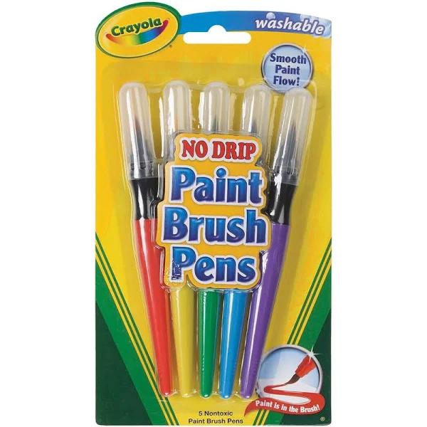 Crayola 5 Washable Paint Brush Pens