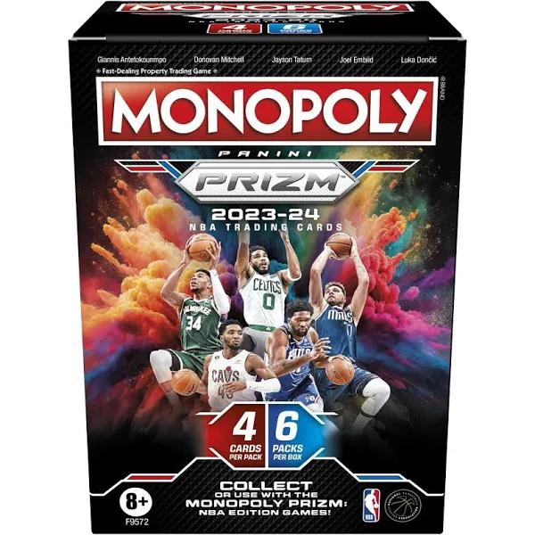 Panini 2023/2024 NBA Prizm Monopoly Basketball Blaster Box