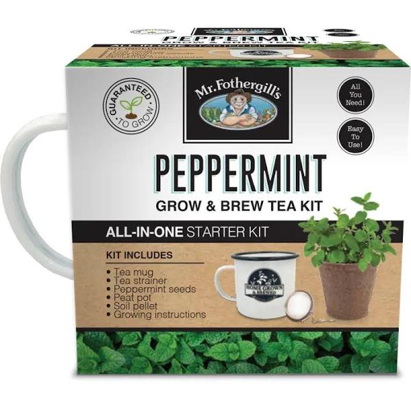 Mr Fothergills Grow & Brew Tea Kit - Peppermint