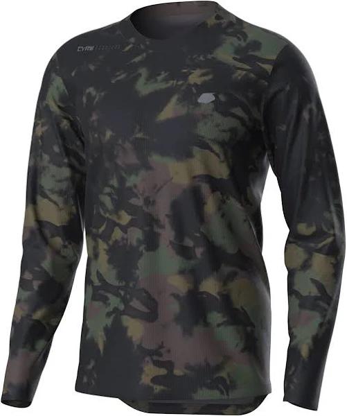 Troy Lee Designs Flowline LS Jersey Covert Army Green XL