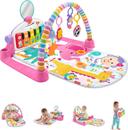 Fisher-Price Piano Baby Play Mat and Play Gym Pink