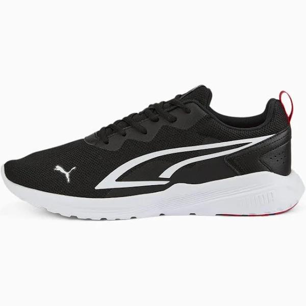 Puma All-Day Active 'Black White Red' Sneakers | Men's Size 8.5