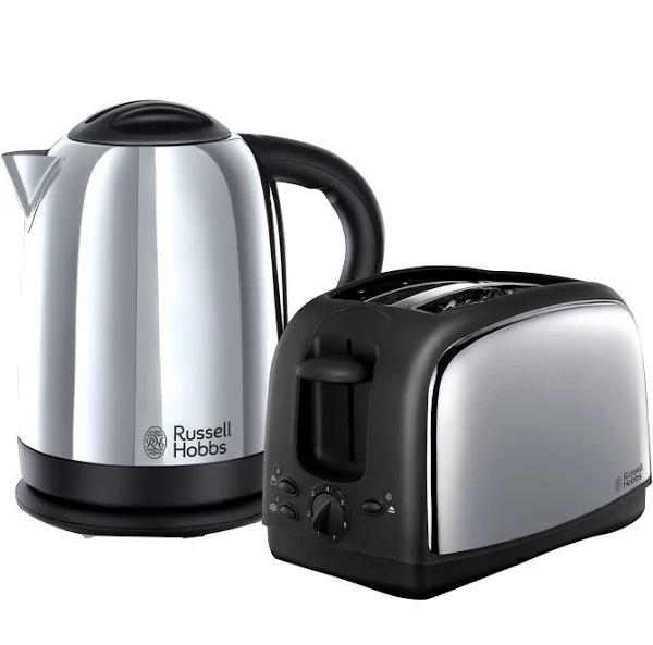 Russell Hobbs Lincoln Kettle & Toaster Set: Stainless Steel