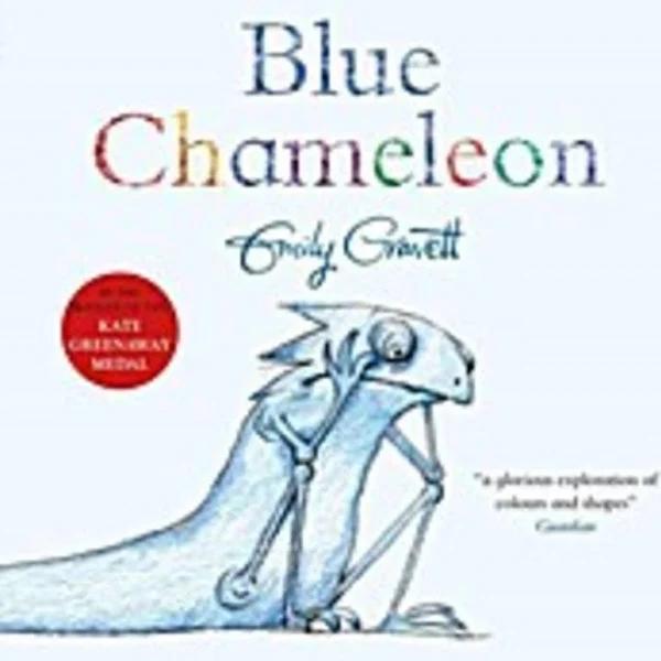 Blue Chameleon by Emily Gravett