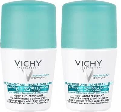 Vichy Déo Antiperspirant 48H No White Marks and Yellow Stains