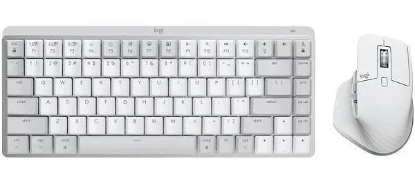 Logitech MX Mechanical Mini Keyboard MX Master 3S Mouse For Mac - Gray