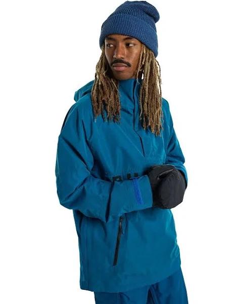 Burton Mens Frostner 2L Anorak Jacket - Lyons Blue - 2023, M