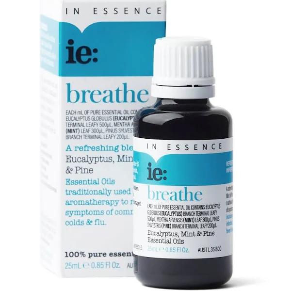 in Essence ie: Breathe Essential Oil Blend 25 ml