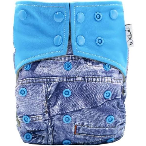 Jeans Design Bamboo Charcoal Cloth Nappy - AfterPay & zipPay Available