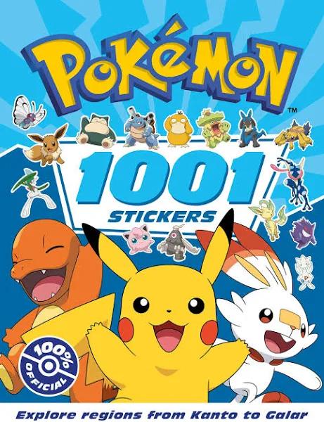 Pokemon 1001 Stickers by Pokemon