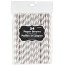 Paper Straws 24 Pack - Royal Blue