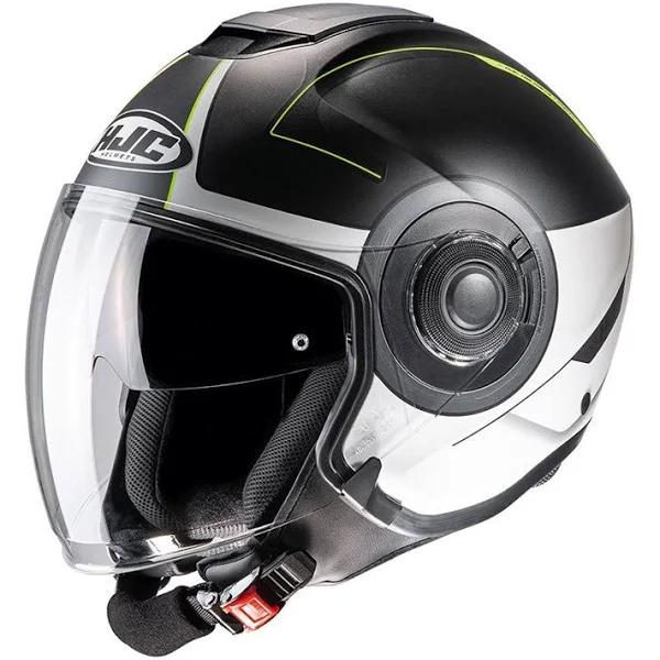 HJC I40 Panadi Open Face Helmet (Black|White|Yellow)